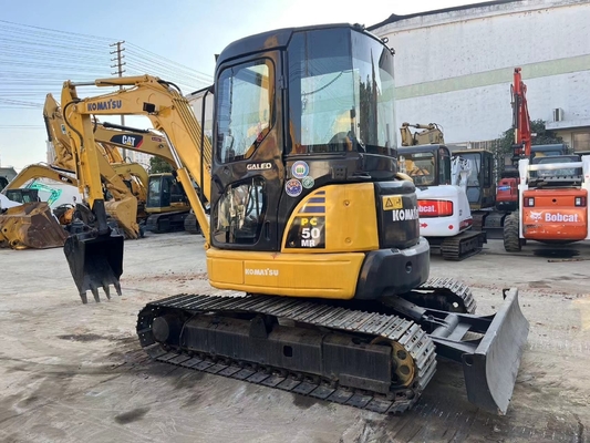 Avantages Temps de travail réduit Japon Original Komatsu PC50 Creuseuse pour la construction de routes