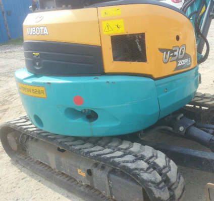 Excellent état utilisé Kubota U30 Mini Excavator Hydraulique Crawler Construction Machine