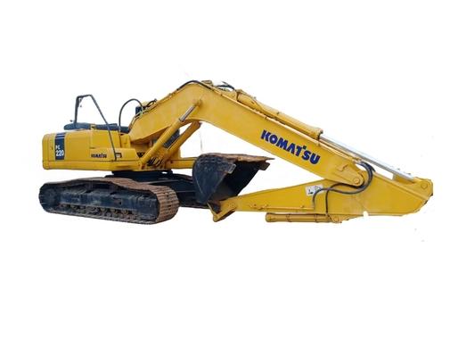 Excavateur Komatsu PC220 d'occasion avec autre pompe hydraulique en excellent état