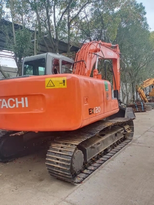 Excavateur HITACHI EX120 usagé en excellent état de fonctionnement avec 0-2000 heures de travail