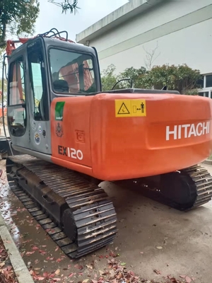 Excavateur HITACHI EX120 usagé en excellent état de fonctionnement avec 0-2000 heures de travail