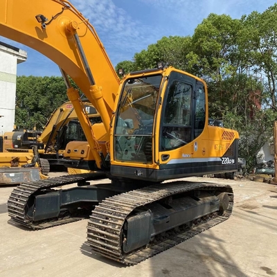 Cylindre hydraulique Liyuan Excavateur d'occasion Corée Peinture originale Excavateur Hyundai 220LC-9S