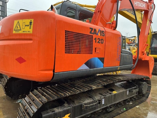 Excavateur HITACHI EX120 d'occasion de 12 tonnes avec des conditions de travail excellentes