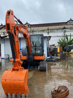 Excavatrice miniature HITACHI ZX55 utilisée 5,5 tonnes Petite excavatrice à haut rendement de travail