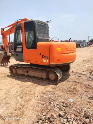 Excavateur HITACHI ZX90 d'occasion Excellentes conditions de travail Poids de fonctionnement 9 TON