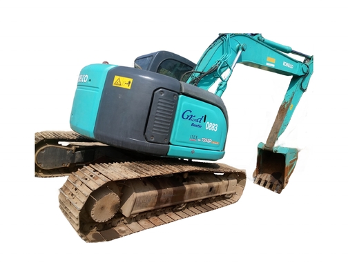 KOBELCO Excavateur à chenilles usagé SK135S en bon état Peinture originale Excavateur hydraulique