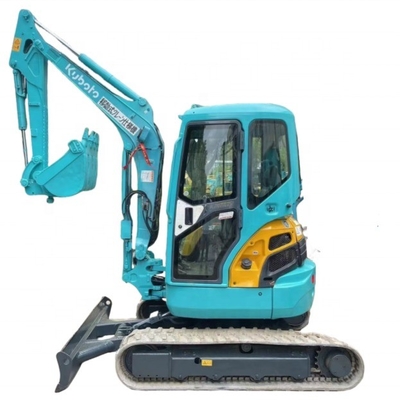 1.8 tonnes de poids de fonctionnement Excavatrice Kubota U35S en bon état avec peu de temps de travail
