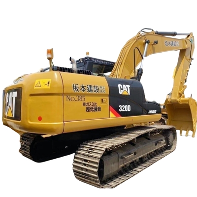 Excavatrice utilisée CAT 320D Machines de construction Excavateur à ramper Japon Original 90%