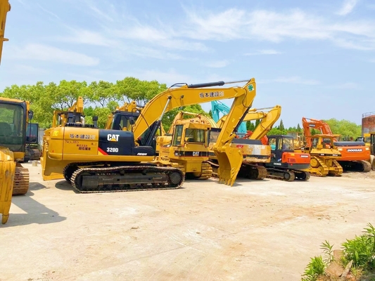 Excavatrice utilisée CAT 320D Machines de construction Excavateur à ramper Japon Original 90%