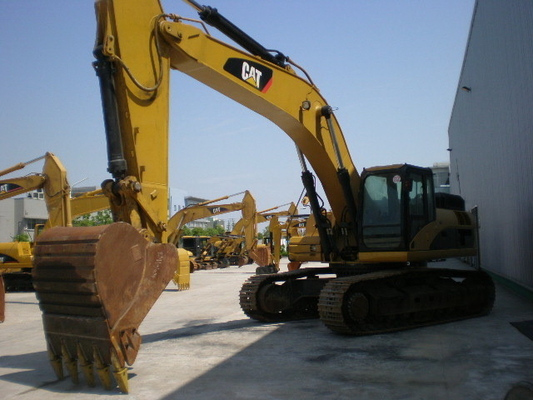 Excavateur d'occasion CAT 330D Excavateur à rampe avec de bonnes performances Basses heures de travail 0-2000