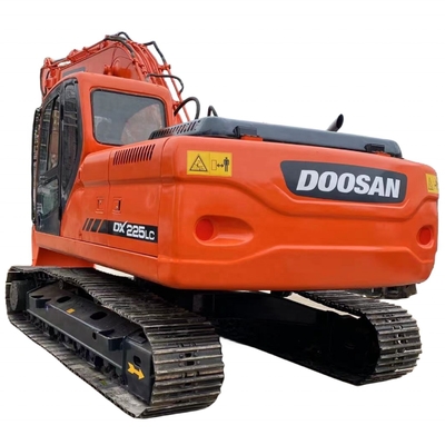 25000 kg Poids de la machine Doosan DX225LC Excavateur Japon Peinture originale 2017