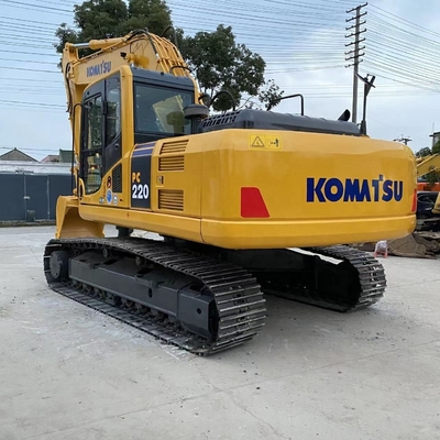 Excavatrice utilisée de Komatsu PC220 de 95 kW pour la construction Excavateur de 22 tonnes Machines du Japon
