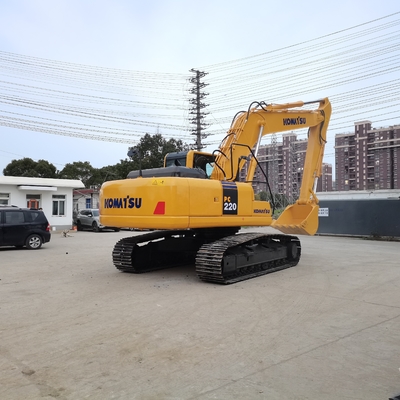 Excavatrice utilisée de Komatsu PC220 de 95 kW pour la construction Excavateur de 22 tonnes Machines du Japon