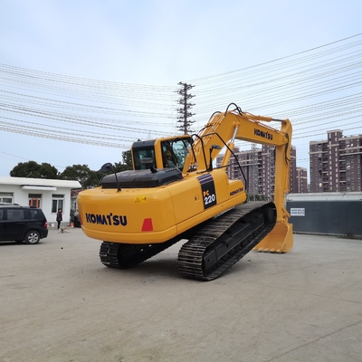 Excavatrice utilisée de Komatsu PC220 de 95 kW pour la construction Excavateur de 22 tonnes Machines du Japon