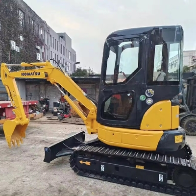 Mini Digger KOMATSU PC35 Excavateur d'occasion Faible consommation de carburant et fabriqué au Japon