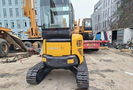 Mini Digger KOMATSU PC35 Excavateur d'occasion Faible consommation de carburant et fabriqué au Japon