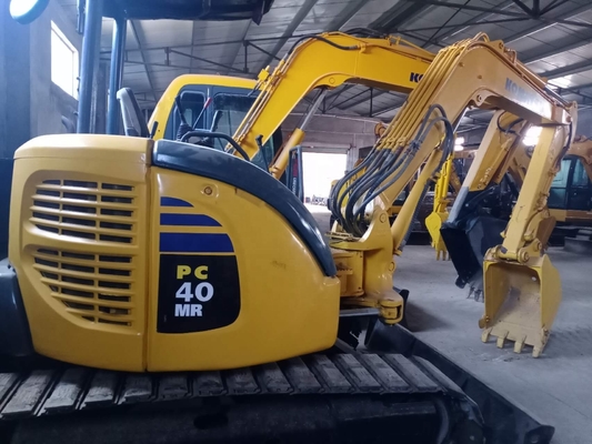 Faible nombre d'heures de travail Utilisé Komatsu PC40 Excavateur pour la construction Excavateur 4 tonnes Machinerie