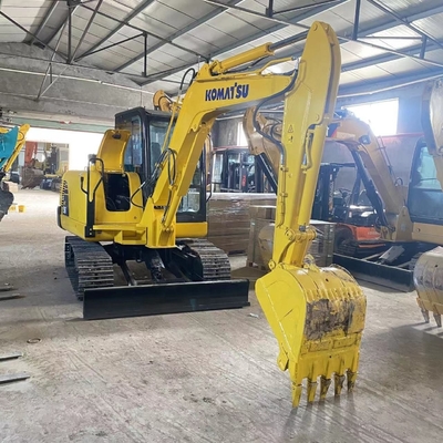 Mini Excavator 5,6TON Excavateur à rampe KOMATSU PC56 utilisé au Japon avec une faible consommation de carburant