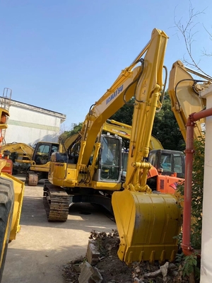 12000 KG Komatsu PC128 Excavateur hydraulique utilisé Excavateur à rampe pour travaux lourds