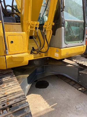 12000 KG Komatsu PC128 Excavateur hydraulique utilisé Excavateur à rampe pour travaux lourds