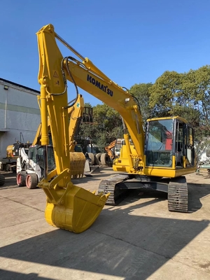Excellent état, excavateur à rampe hydraulique Komatsu PC130 avec peu de temps de travail
