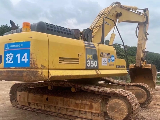 Excavateur hydraulique Komatsu PC350 en parfait état pour vos besoins