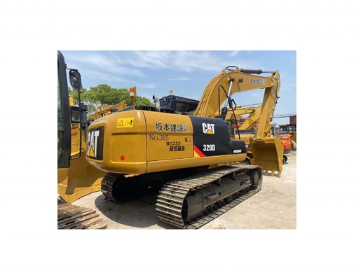 Excavateur hydraulique de type rampant Cat 320D Excavateur avec des heures de travail réduites en stock