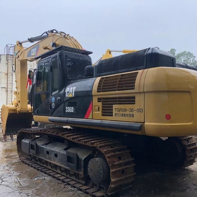 Excavateur Caterpillar 336D2 d'occasion avec un temps de travail réduit et une capacité de seau de 2,2 M3