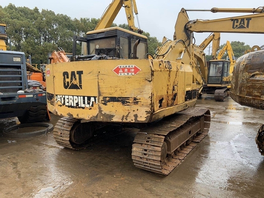 Temps de travail réduit CAT E120B Excavateur à rampe Excavateur d'occasion en bon état