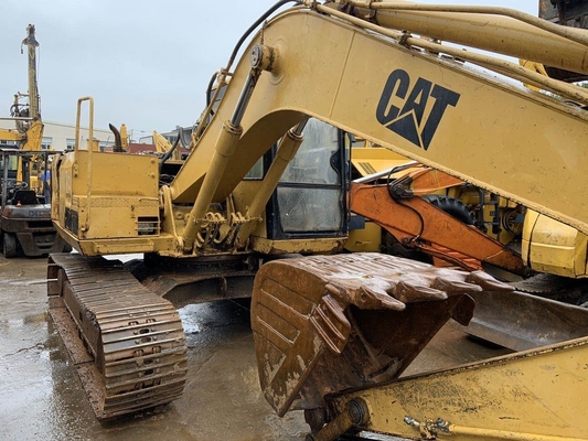 Temps de travail réduit CAT E120B Excavateur à rampe Excavateur d'occasion en bon état