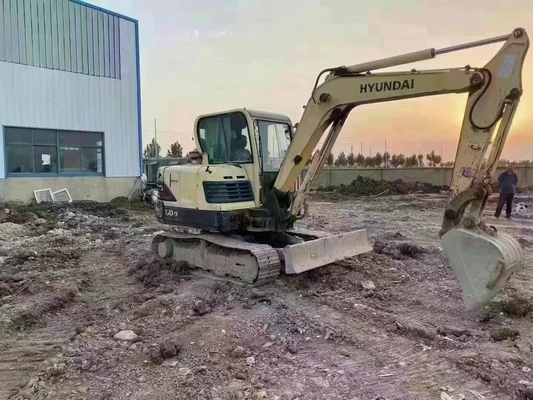 2022 Hyundai 60-9 Excavateur et bon état Excavateur hydraulique avec une capacité de seau de 1m3