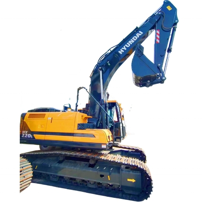 Corée d'origine utilisée Hyundai HX220L Excavator Crawler Digger avec et en bon état