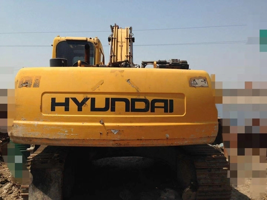 Corée Originale 22Ton Hyundai 220LC-5 Excavateur à rouleaux d'occasion avec de bonnes performances