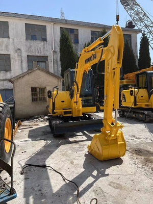Excavateur mini PC56 utilisé à Shanghai /Excavateur Komatsu PC55mr utilisé fabriqué au Japon