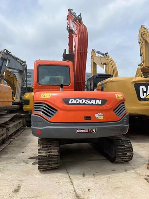 Peinture originale DOOSAN DX80-9C Excavateur hydraulique à roues en stock à pour la construction