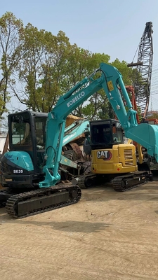 Kobelco SK35 Machinerie hydraulique de creusement 3 tonnes machine à ramper avec et couleur originale