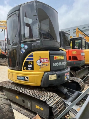 Excavateur Komatsu PC40 d'occasion 4 tonnes Excavateur à chaîne à rouleaux avec de bonnes performances