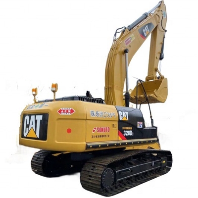 Originaux moteur japonais Caterpillar 320D2 Excavator utilisé avec pompe hydraulique Changjiang
