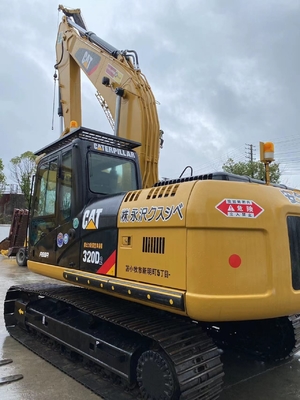Originaux moteur japonais Caterpillar 320D2 Excavator utilisé avec pompe hydraulique Changjiang