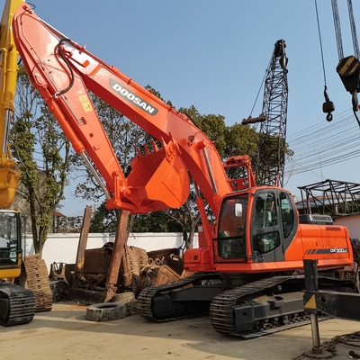 Excavateur Doosan DX300LC utilisé du Japon avec peinture originale et pompe hydraulique Liyuan