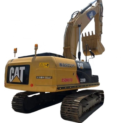 Excavateur utilisé Changjiang pompe hydraulique Caterpillar 320DL Peinture originale Japon