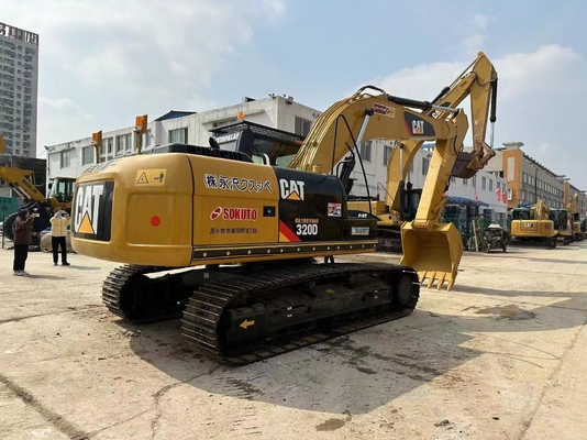 Peinture japonaise d'occasion Caterpillar 320D Mini Petite excavatrice en excellent état