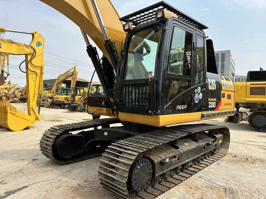 Peinture japonaise d'occasion Caterpillar 320D Mini Petite excavatrice en excellent état