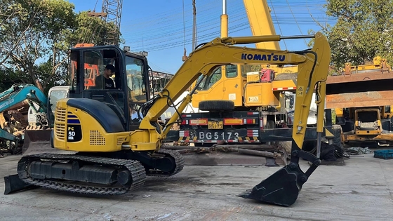 Comatsu PC50 PC35MR PC55MR PC56 PC30 Mini-excavatrice avec une capacité de seau de 1,2 M3