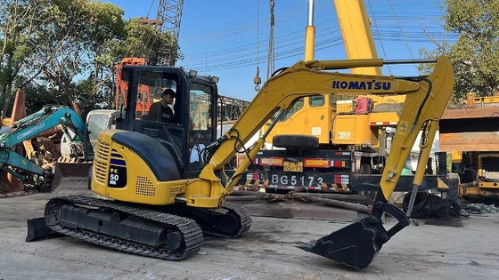 Comatsu PC50 PC35MR PC55MR PC56 PC30 Mini-excavatrice avec une capacité de seau de 1,2 M3