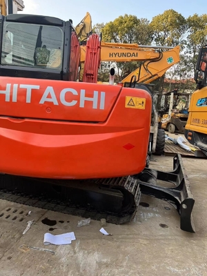 Excavateur à chenille japonais d'origine Hitachi zx70 avec moteur EPA et conception de chenille