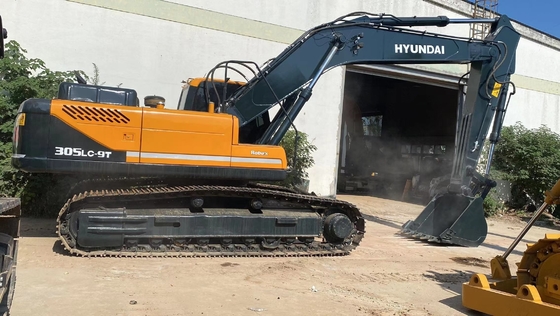 Excavateur Hyundai 305LC de 30 tonnes avec moteur EPA et peinture originale à Guangzho