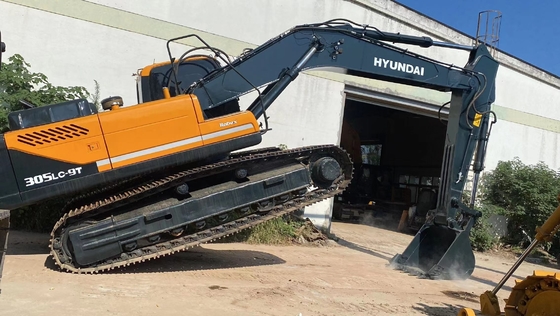 Excavateur Hyundai 305LC de 30 tonnes avec moteur EPA et peinture originale à Guangzho