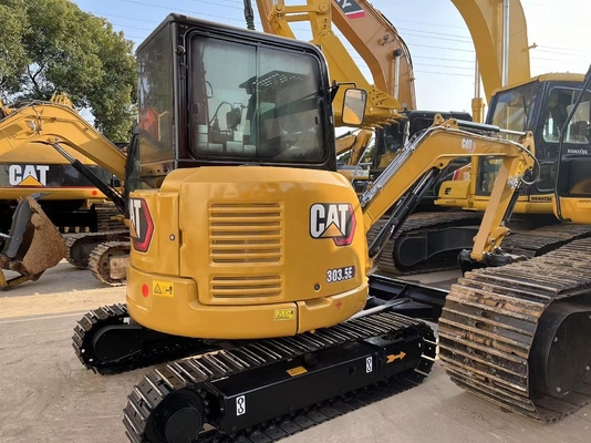 Japon Peinture originale Diesel Digger 3 tonnes Machine de creusement utilisée Caterpillar 303 2019 Liyuan