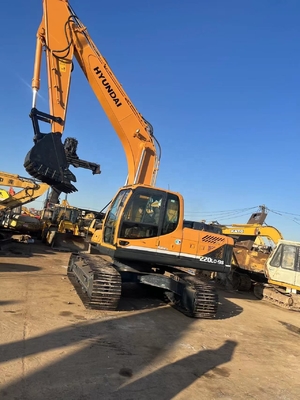 Travaux de construction utilisés Hyundai 220LC-9S Excavator avec moteur original de la Corée